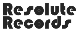 Wordmark logo of Toronto vinyl record store Resolute Records